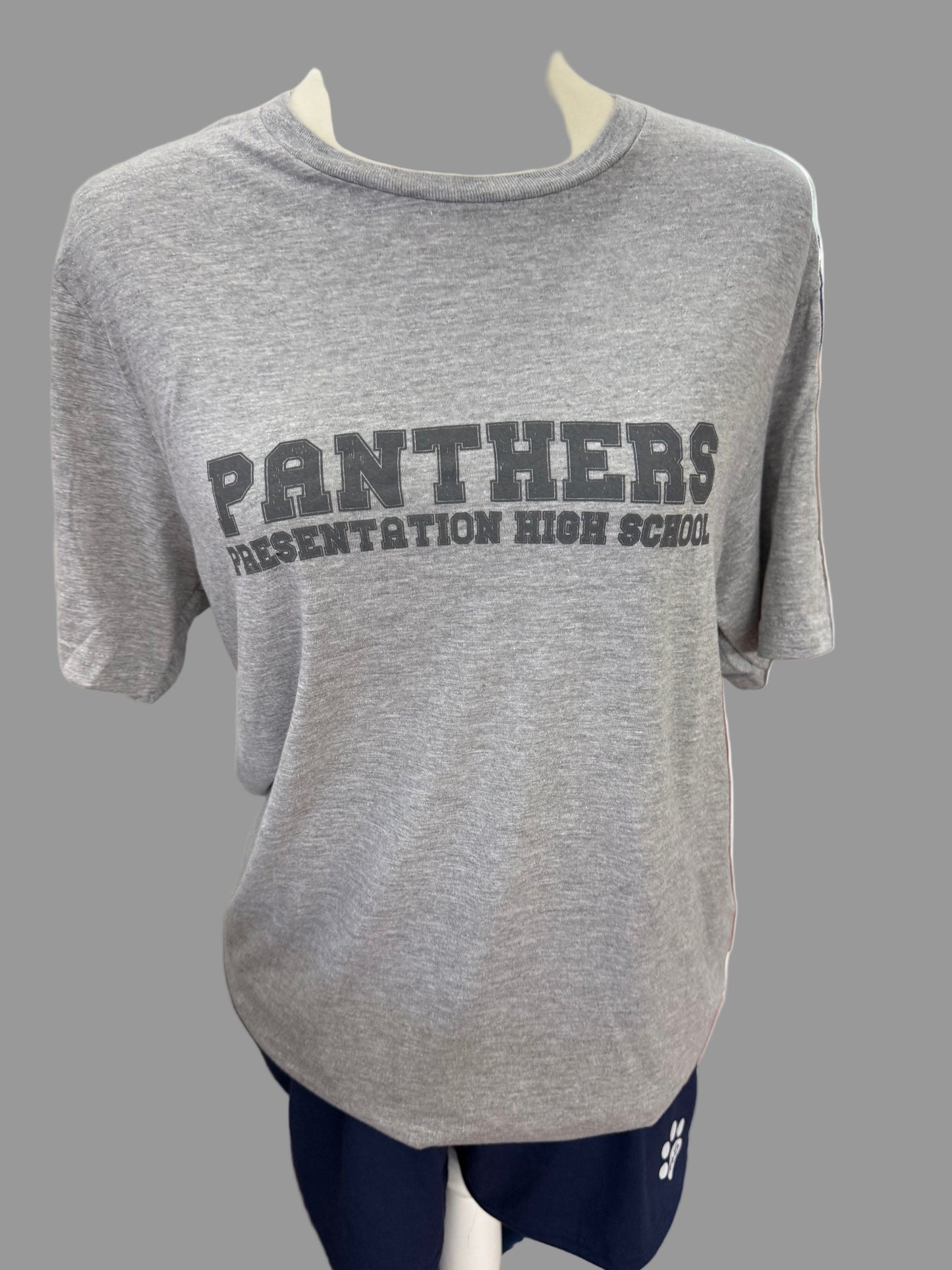Grey on Grey Panther Tee