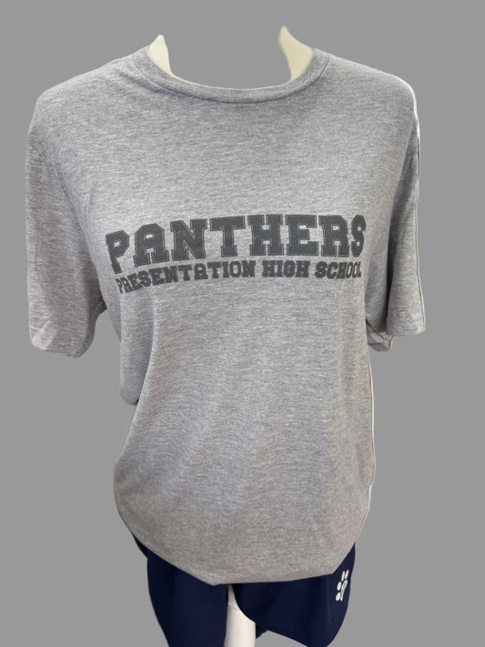 Grey on Grey Panther Tee
